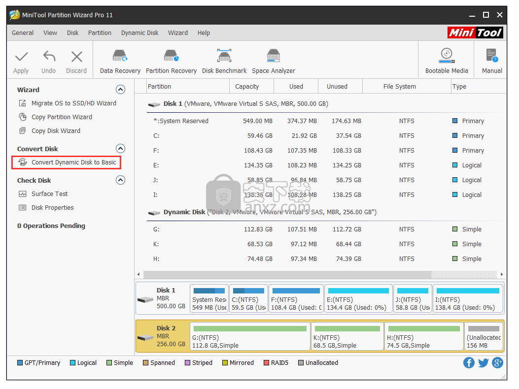 MiniTool Partition Wizard Technician(磁盘分区管理软件)