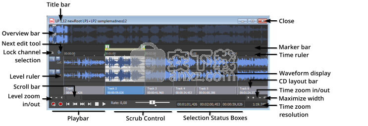 SOUND FORGE Audio Studio 14(音频编辑软件)