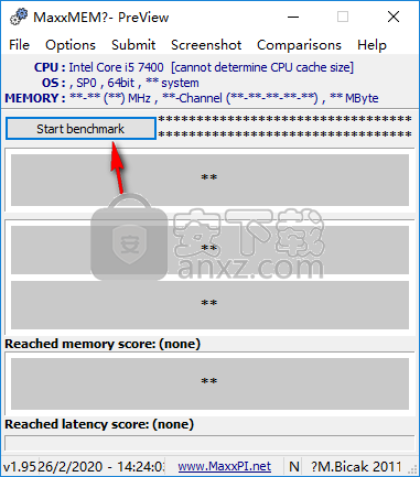 MaxxMEM2(内存性能测试工具)