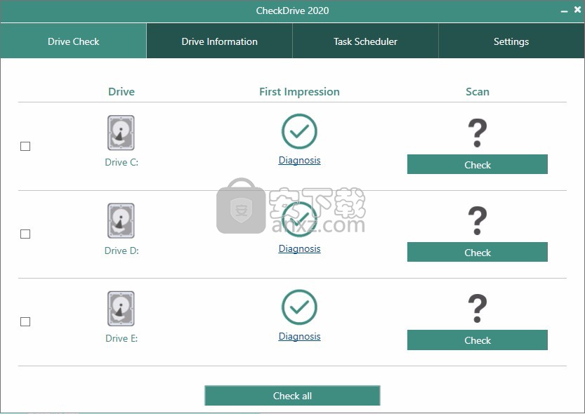 CheckDrive 2020(硬盘检测修复工具)