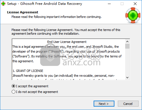 Gihosoft Free Android Data Recovery(安卓数据恢复软件)