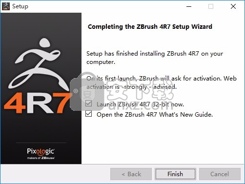 ZBrush 4r7 32/64位