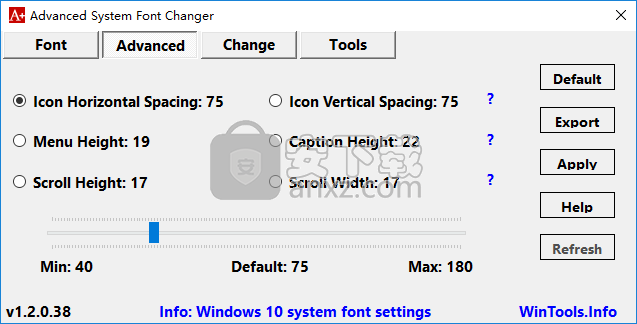 Advanced System Font Changer(系统字体更换工具)