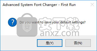 Advanced System Font Changer(系统字体更换工具)