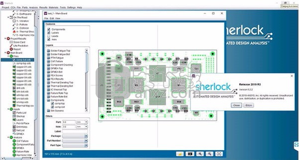 ANSYS Sherlock Automated Design Analysis 2019 R3
