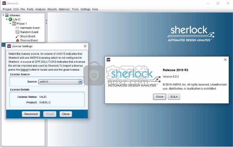 ANSYS Sherlock Automated Design Analysis 2019 R3