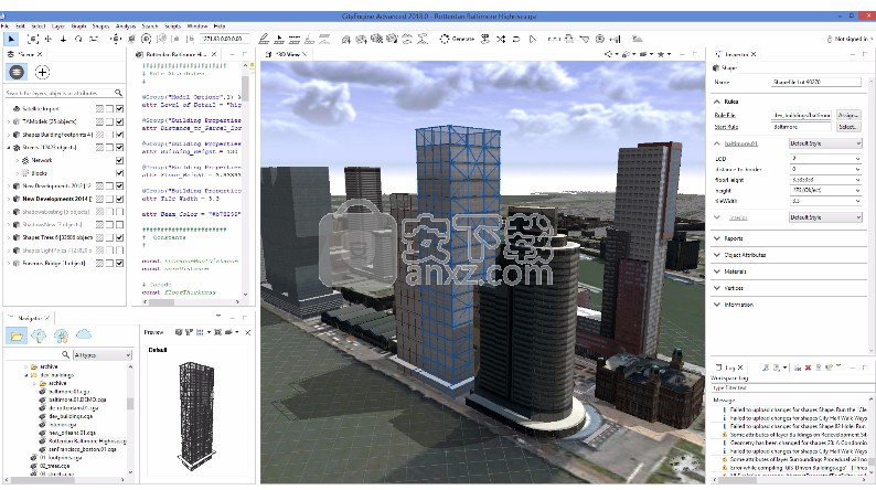 Esri CityEngine 2019(三维城市建模)