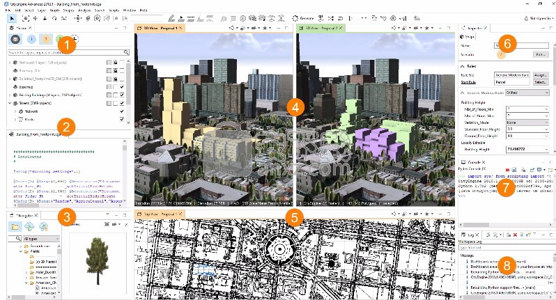 Esri CityEngine 2019(三维城市建模)