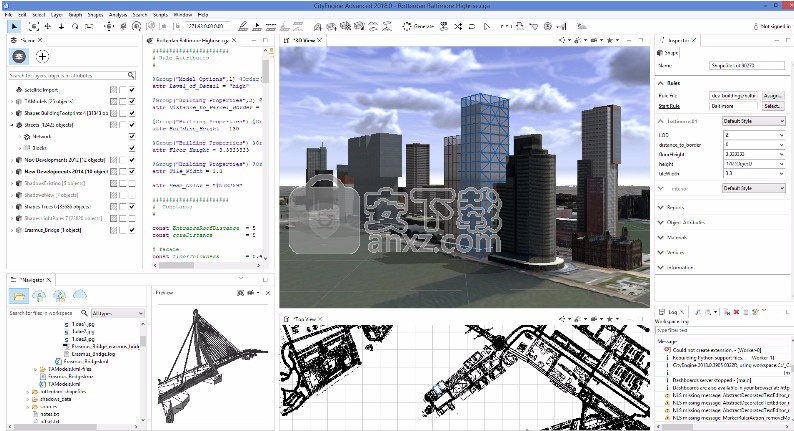 Esri CityEngine 2019(三维城市建模)