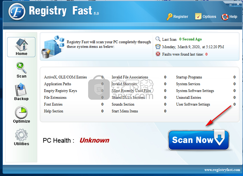 Registry Fast(注册表清理工具)