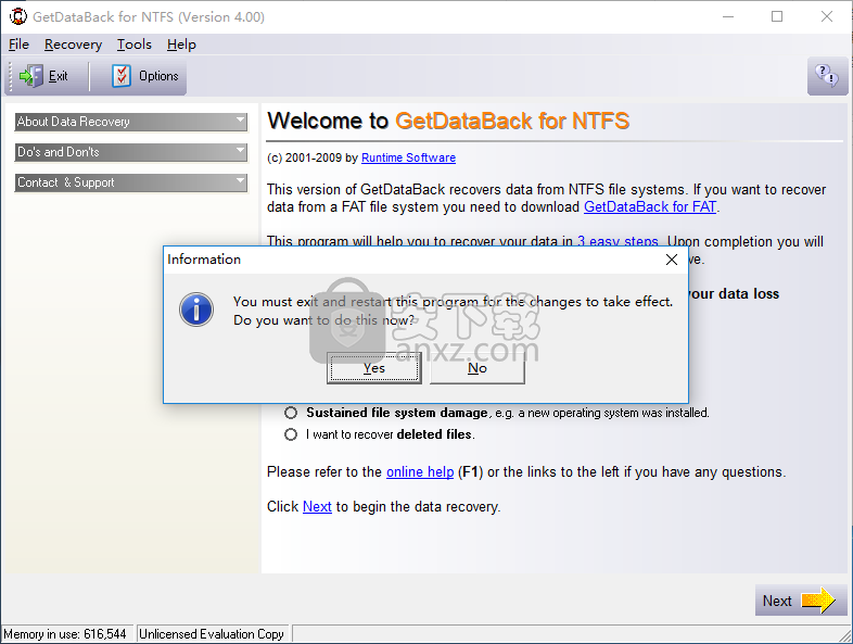 GetDataBack for NTFS(NTFS数据恢复软件)