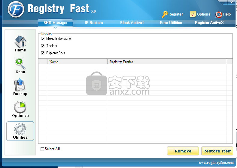Registry Fast(注册表清理工具)