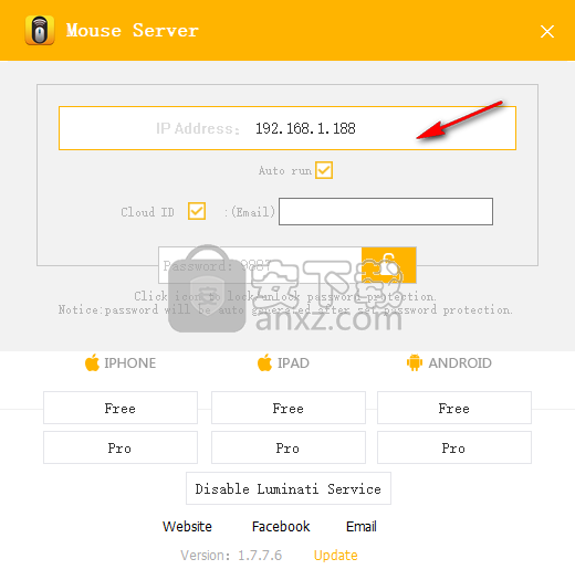 Mouse Server(手机控制电脑软件)