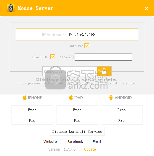 Mouse Server(手机控制电脑软件)