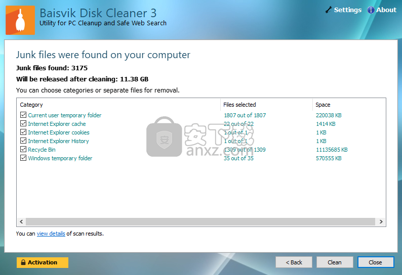 Baisvik Disk Cleaner(磁盘清理工具)