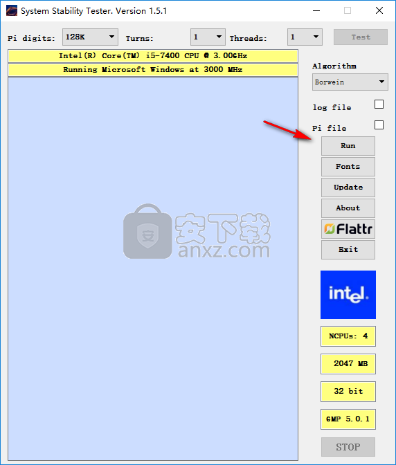 cpu性能测试软件(System Stability Tester)
