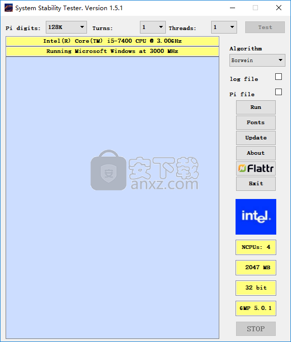 cpu性能测试软件(System Stability Tester)