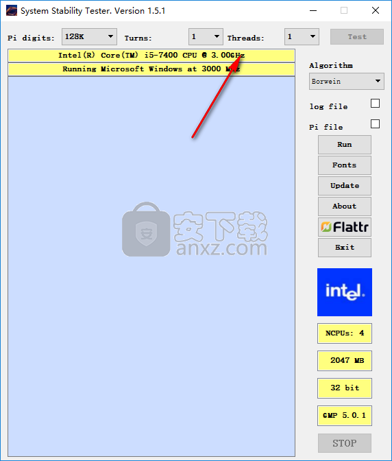 cpu性能测试软件(System Stability Tester)