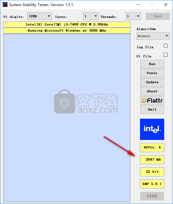 cpu性能测试软件(System Stability Tester)