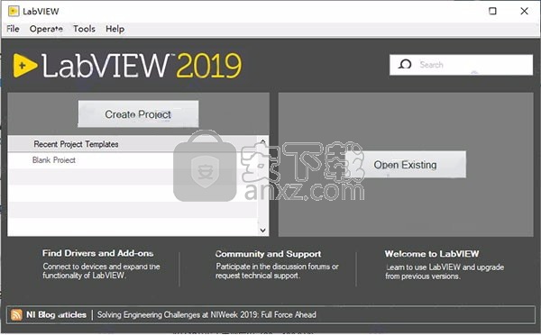 NI LabView 2019 SP1 32位中文