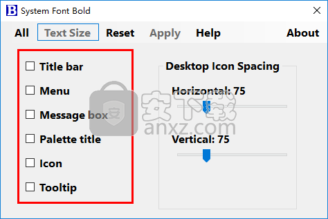 System Font Bold(系统字体设置软件)