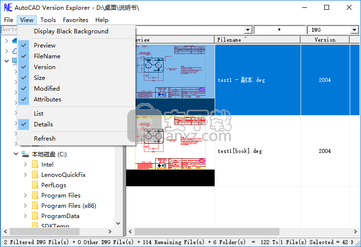 CAD文件浏览(AutoCAD Version Explorer)