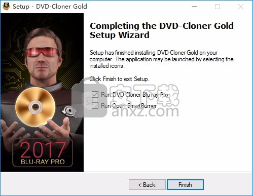 dvd cloner gold 2017(DVD和蓝光复制刻录软件)