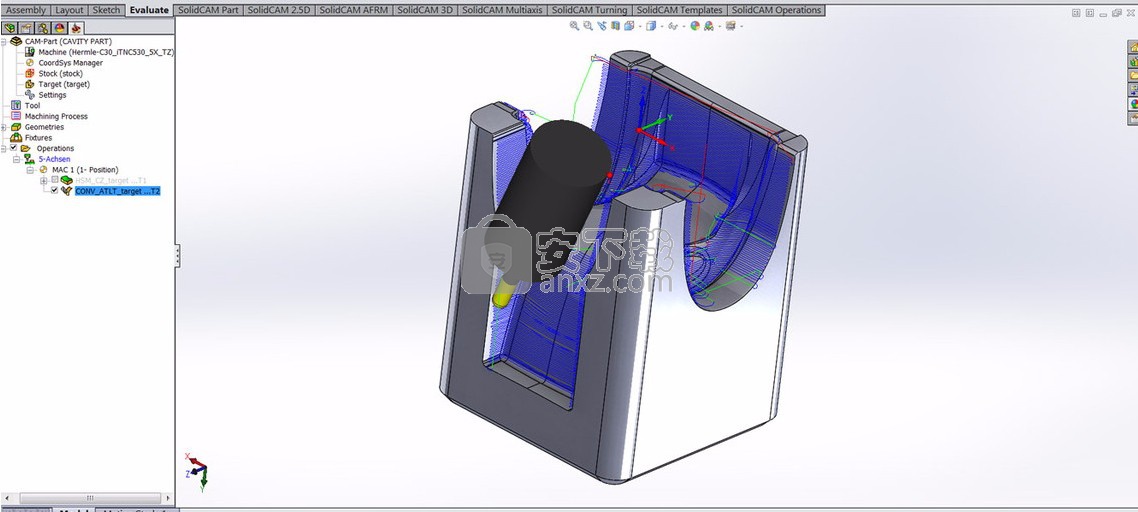 solidcam 2018 sp1 64位中文