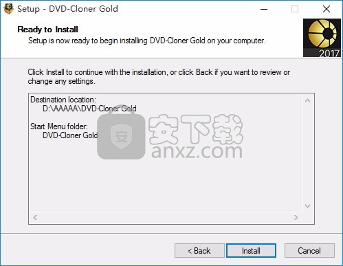 dvd cloner gold 2017(DVD和蓝光复制刻录软件)