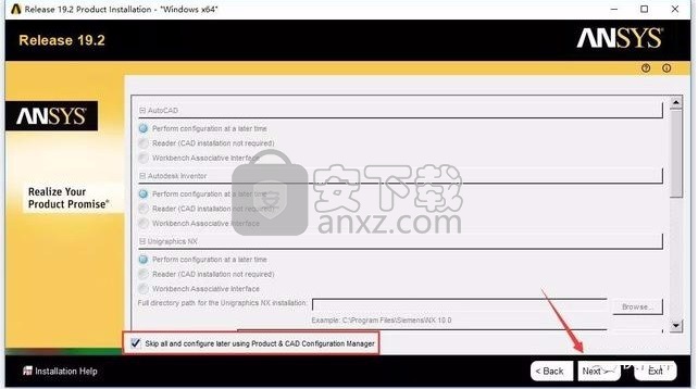 ansys products 19.2 64位破解版