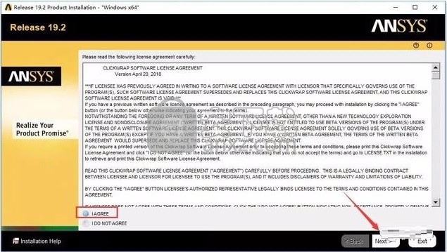 ansys products 19.2 64位破解版