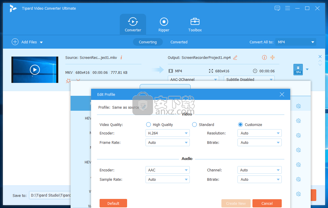 Tipard Video Converter Ultimate(万能视频转换器)