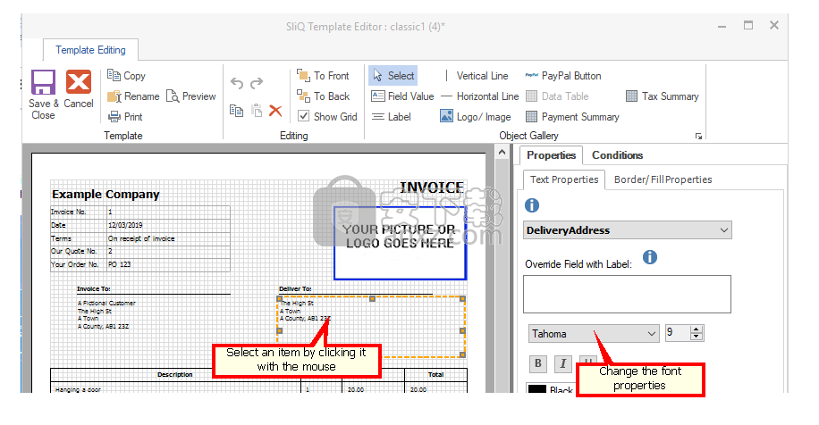 SliQ Invoicing Plus(发票制作软件)