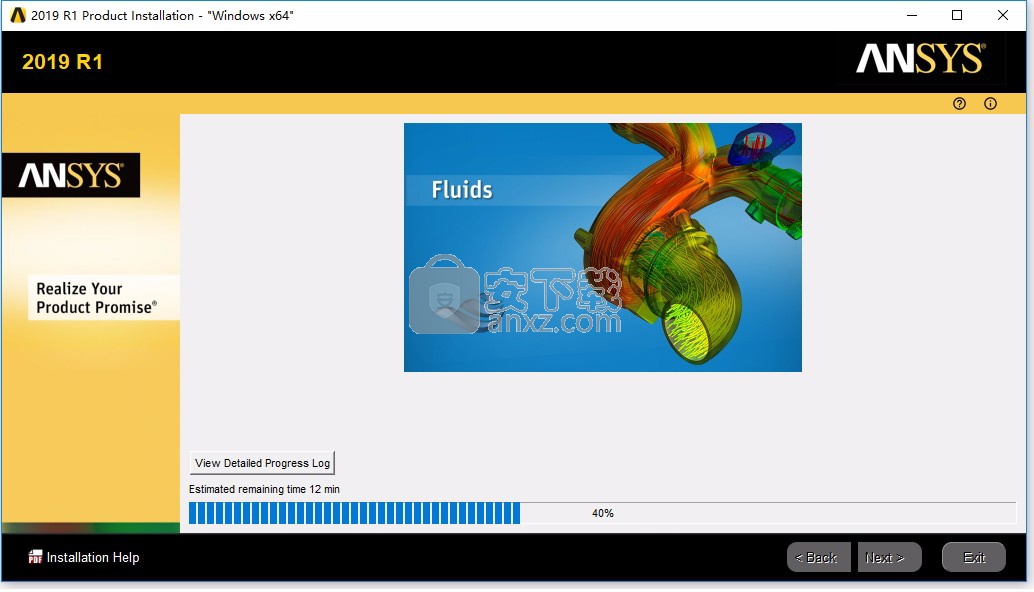 ansys products 2019 r1 64位中文破解版