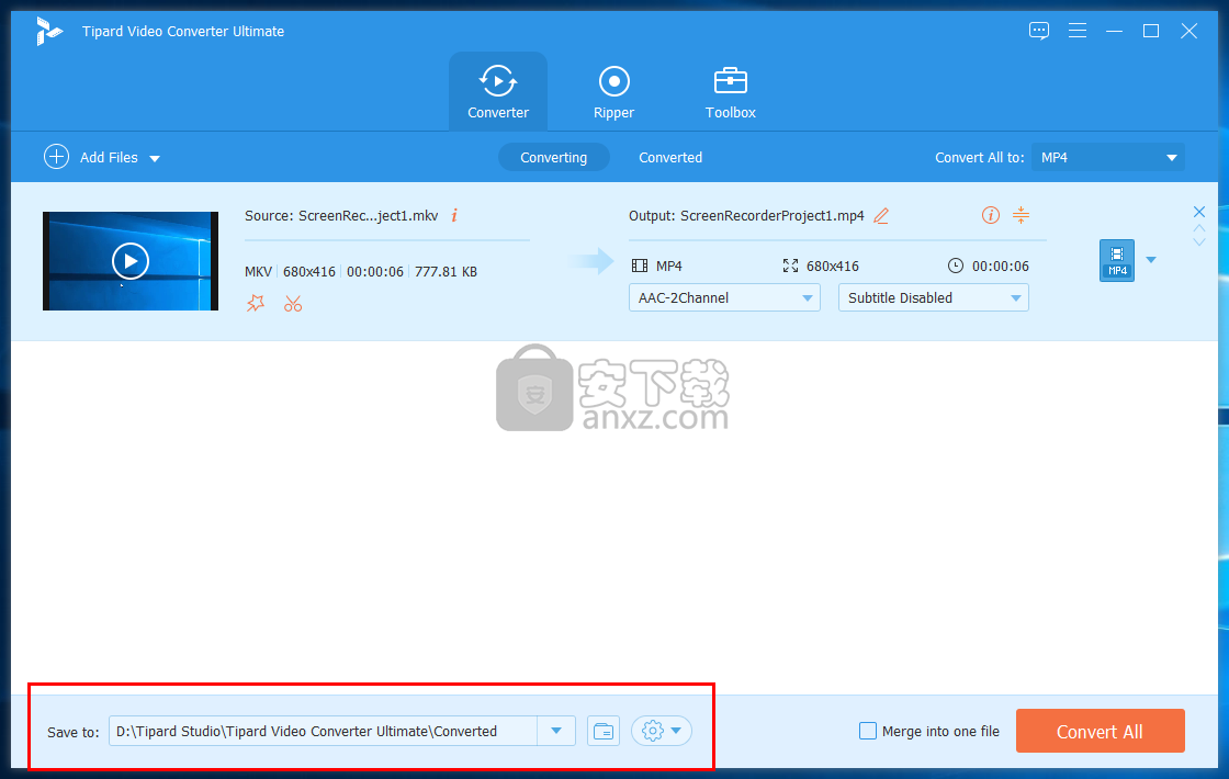 Tipard Video Converter Ultimate(万能视频转换器)