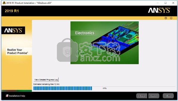 ansys products 2019 r1 64位中文破解版
