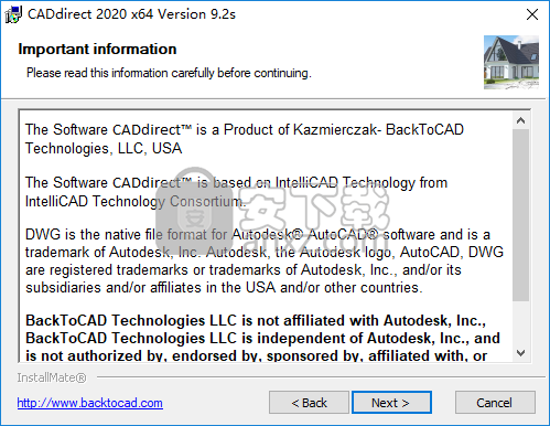 BackToCAD CADdirect 2020(CAD制图软件)
