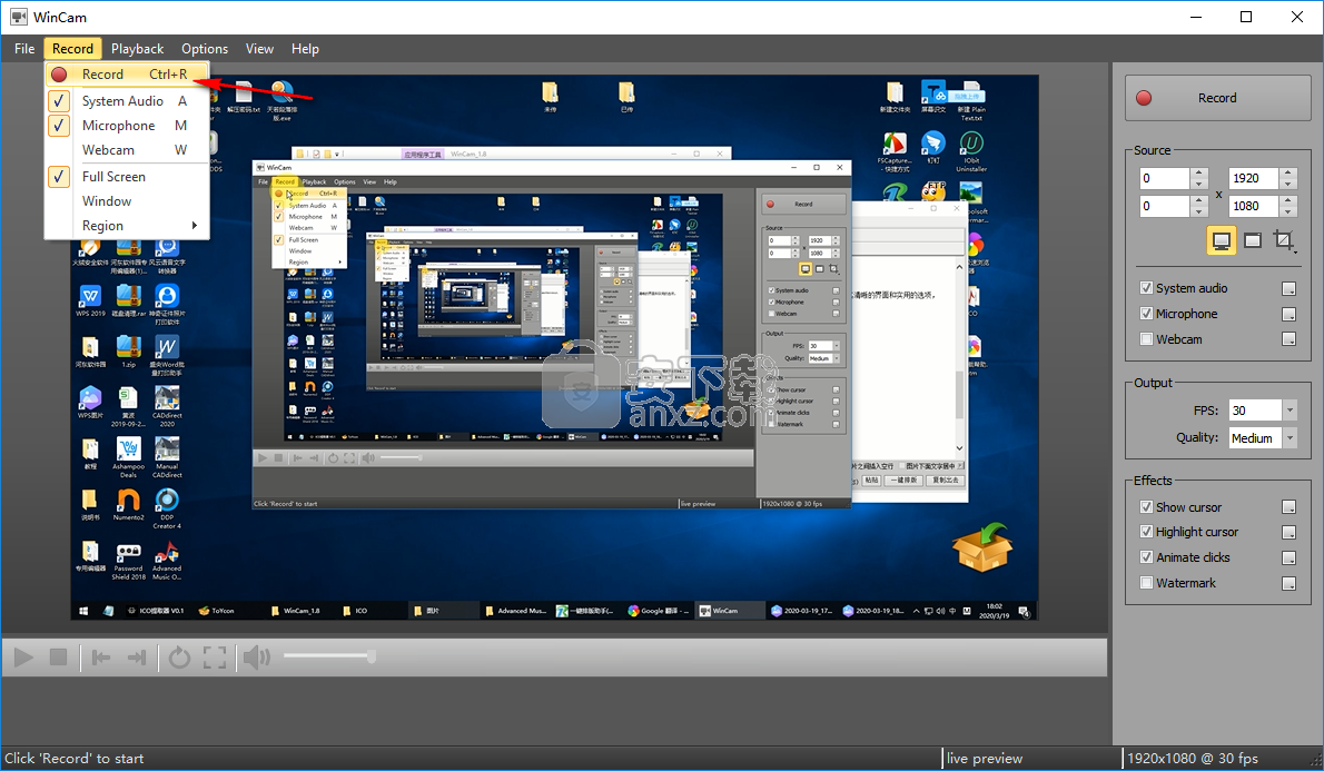 NTWind WinCam 3.6 for windows instal