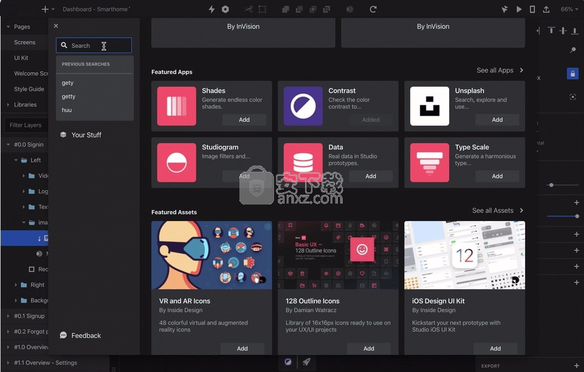 InVision Studio免费版(界面设计)