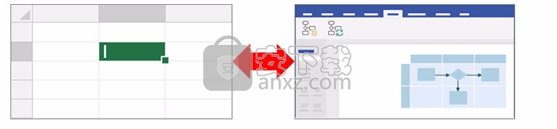 microsoft visio 2007中文(流程图制作工具)