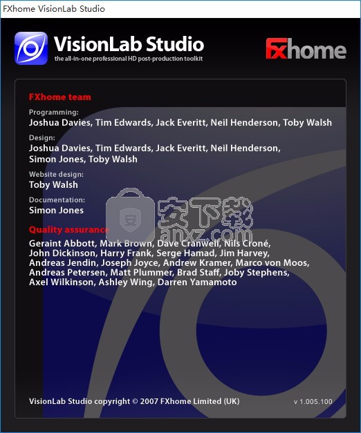 FXHome VisionLab Studio(影视特效后期合成软件)