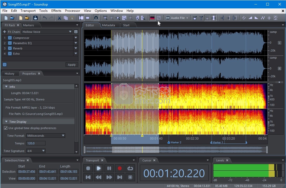 Soundop Audio Editor 1.8.26.1 instal the new version for iphone