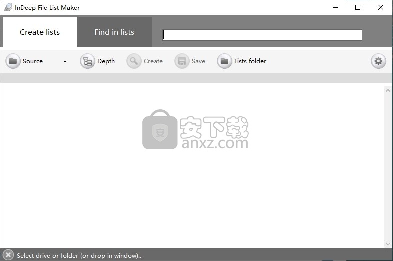InDeep File List Maker(文件列表导出工具)