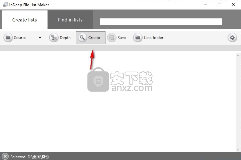 InDeep File List Maker(文件列表导出工具)