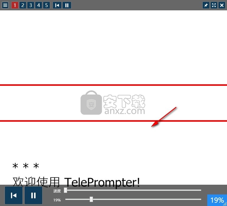 TelePrompter(文本滚动显示软件)