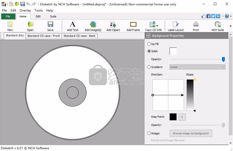 NCH Disketch Disc Label(光盘标签软件)