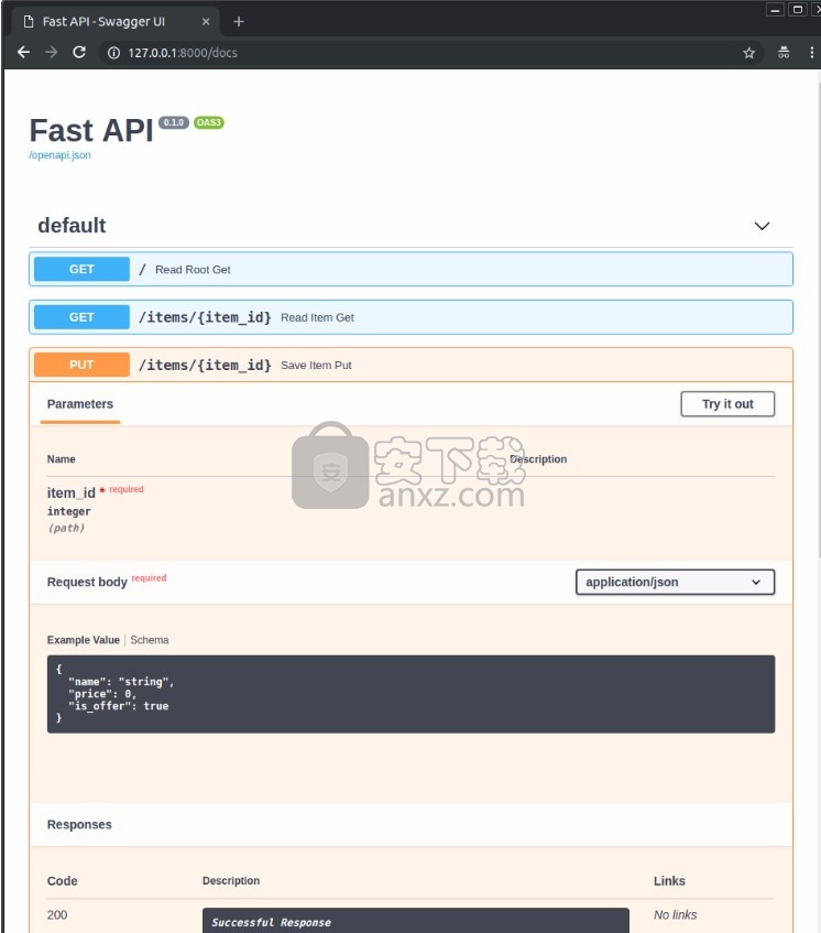 FastAPI(高性能Web框架)