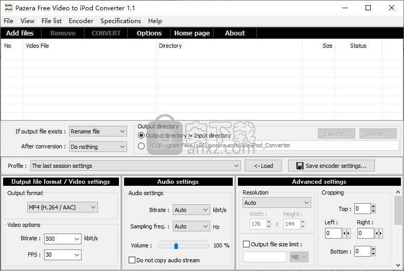 Pazera Free Video to iPod Converter(iPod视频格式转换器)