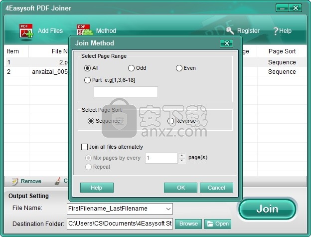 4Easysoft PDF joiner(PDF合并工具)