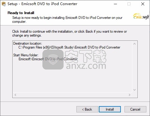 Emicsoft DVD to iPod Converter(DVD转ipod转换器)